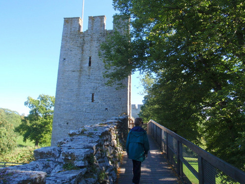 Visby city wall/fortress.